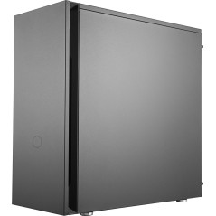 Cooler Master Silencio S600 ATX Tower Case - Sleek Black Design, Perfect for Silent Builds - No PSU Included | 4719512087398